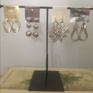 New Set of 12 Fashion Long Earrings Assorted Style